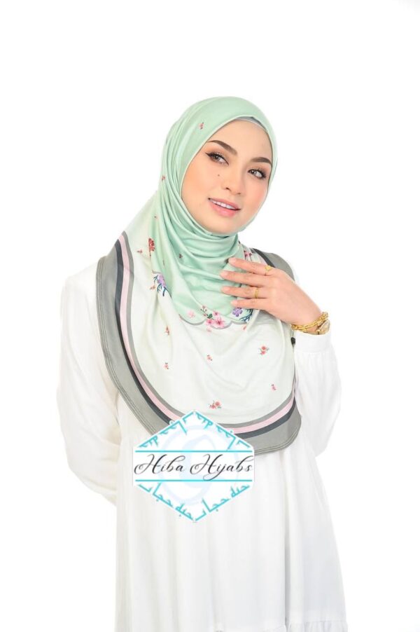 Twist rose Hijab