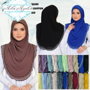 Ruffle Hijab