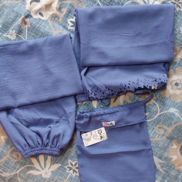 Kids Umrah Prayer Set With skirt+ hijab+pouch - Image 7