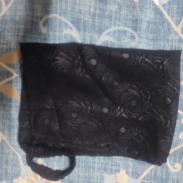 printed chiffon elastic naqab - Image 6