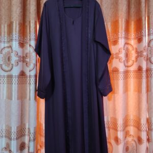 stones work party wear abaya